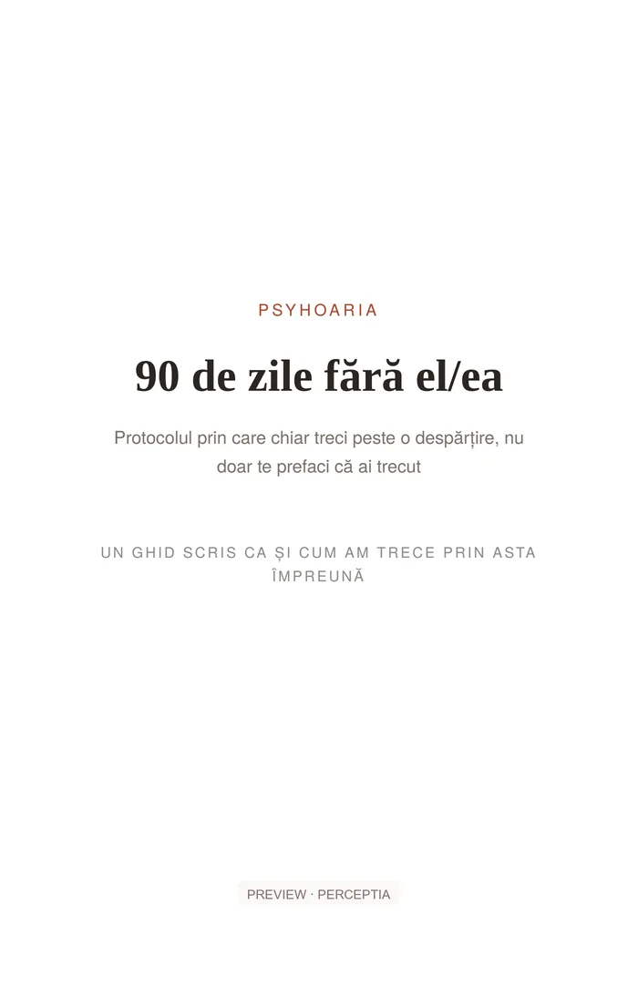 90 de zile fără el/ea — Copertă, PDF pagina 1