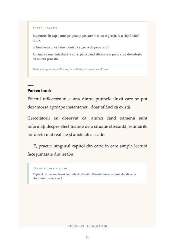 Înțelege oamenii. Înțelege-te pe tine. — De ce fac oamenii asta? · Te regăsești?, PDF pagina 18