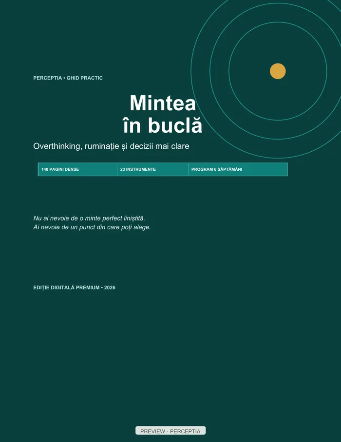 Mintea în buclă — Copertă, PDF pagina 1